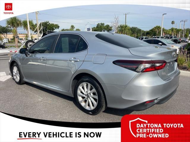 used 2021 Toyota Camry car, priced at $19,250