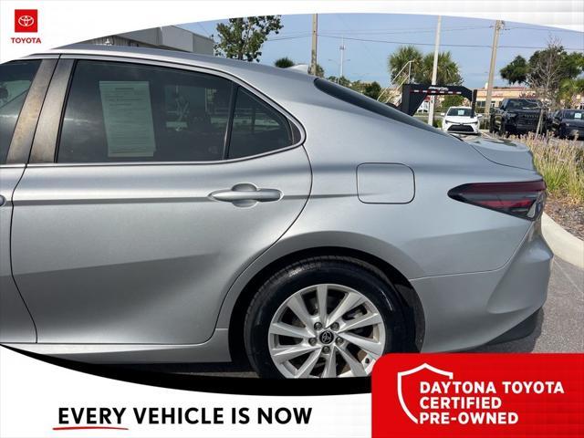 used 2021 Toyota Camry car, priced at $19,250