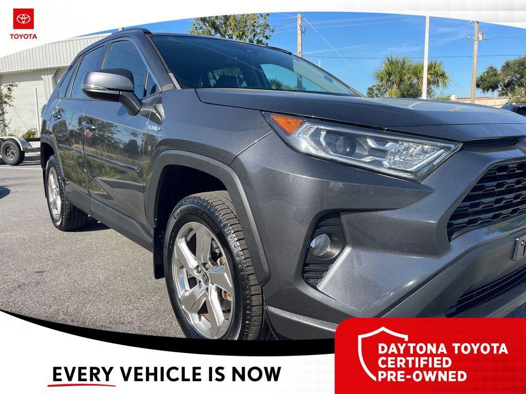 used 2021 Toyota RAV4 Hybrid car, priced at $26,400