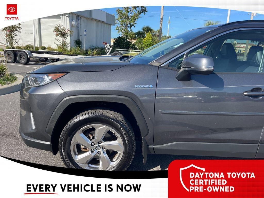 used 2021 Toyota RAV4 Hybrid car, priced at $26,400