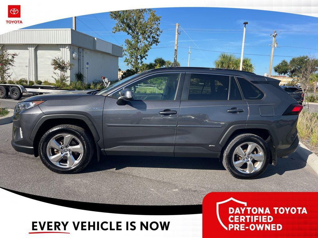 used 2021 Toyota RAV4 Hybrid car, priced at $26,400