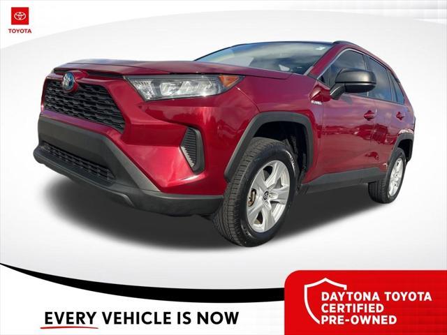 used 2020 Toyota RAV4 Hybrid car, priced at $24,850