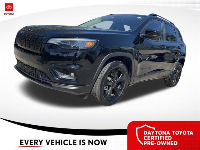 used 2021 Jeep Cherokee car, priced at $19,499