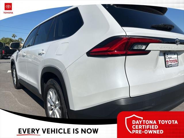 used 2024 Toyota Grand Highlander car, priced at $49,899