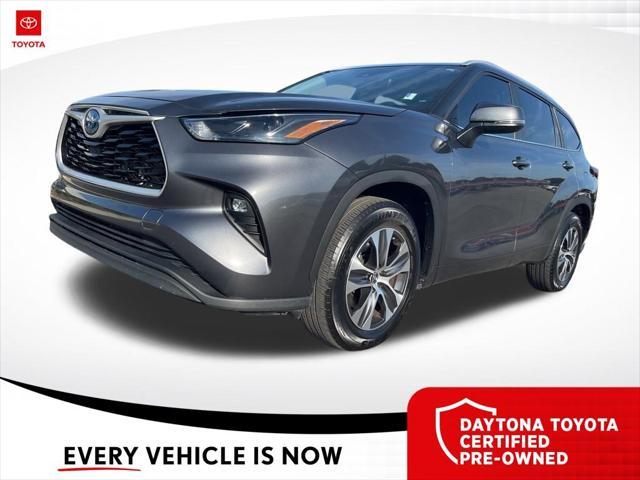 used 2024 Toyota Highlander Hybrid car, priced at $44,509