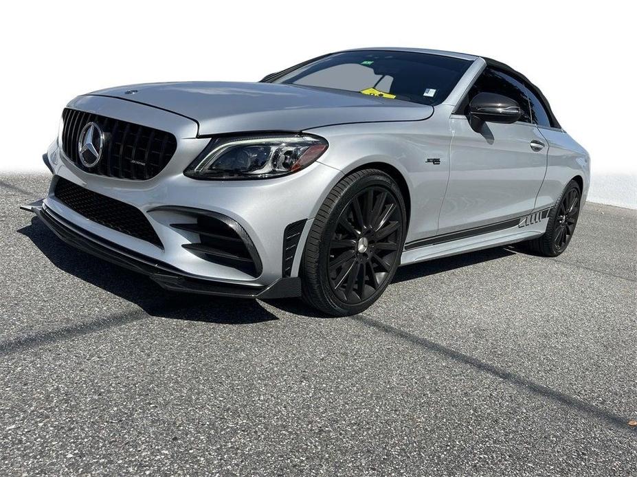 used 2020 Mercedes-Benz AMG C 43 car, priced at $52,500