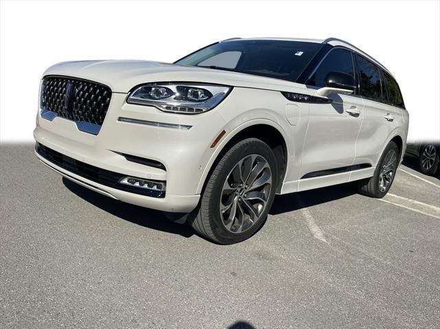 used 2021 Lincoln Aviator car, priced at $48,000