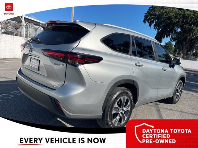 used 2024 Toyota Highlander Hybrid car, priced at $45,000