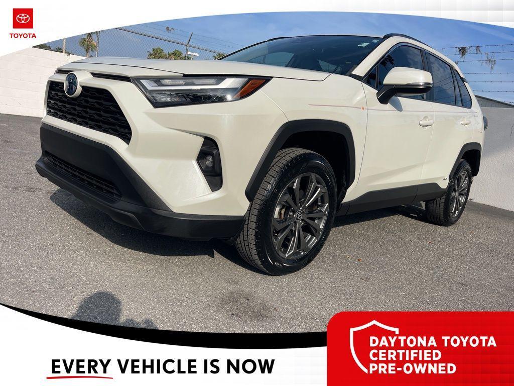 used 2022 Toyota RAV4 Hybrid car, priced at $29,500