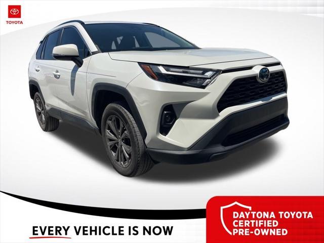 used 2022 Toyota RAV4 Hybrid car, priced at $36,500
