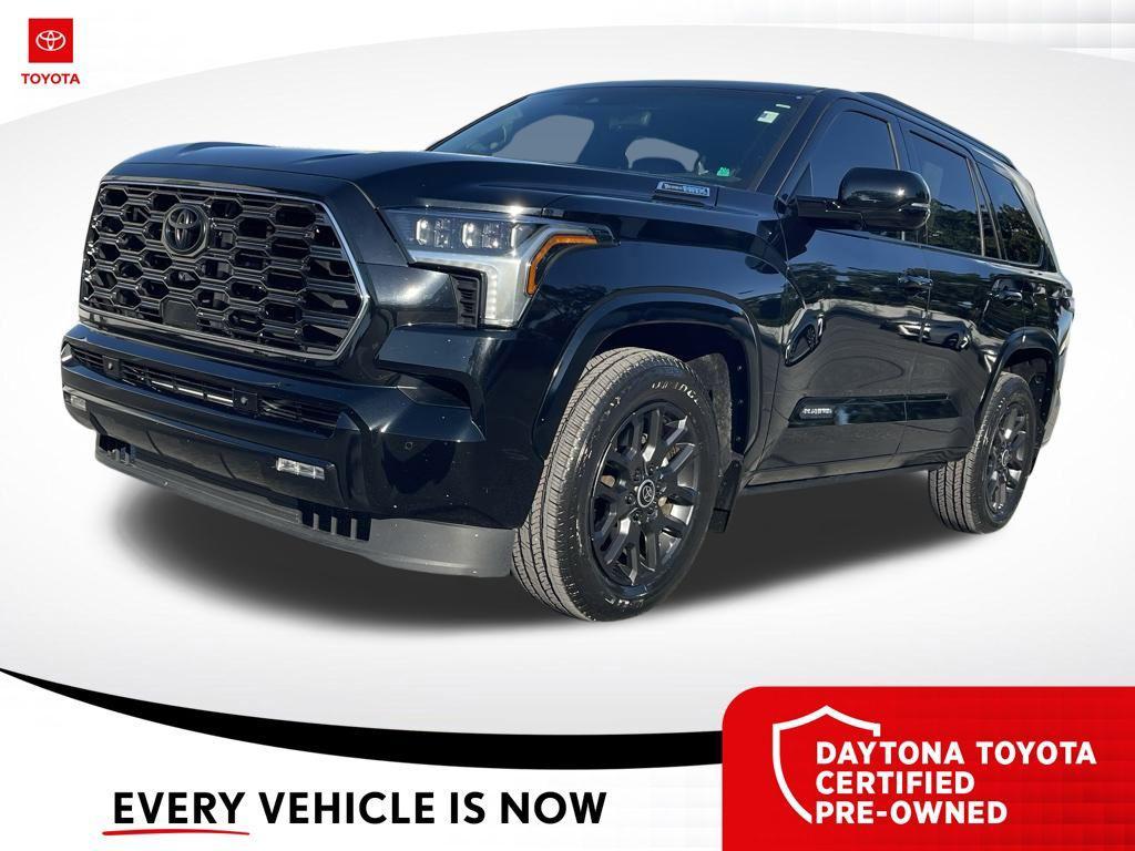 used 2024 Toyota Sequoia car, priced at $76,000
