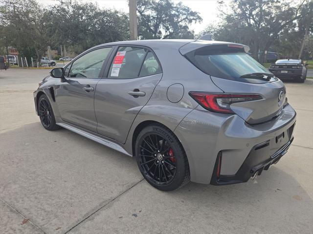 new 2025 Toyota GR Corolla car, priced at $44,806