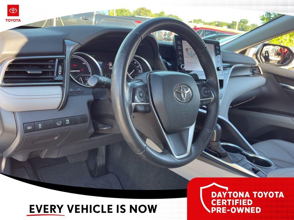 used 2022 Toyota Camry Hybrid car, priced at $27,500