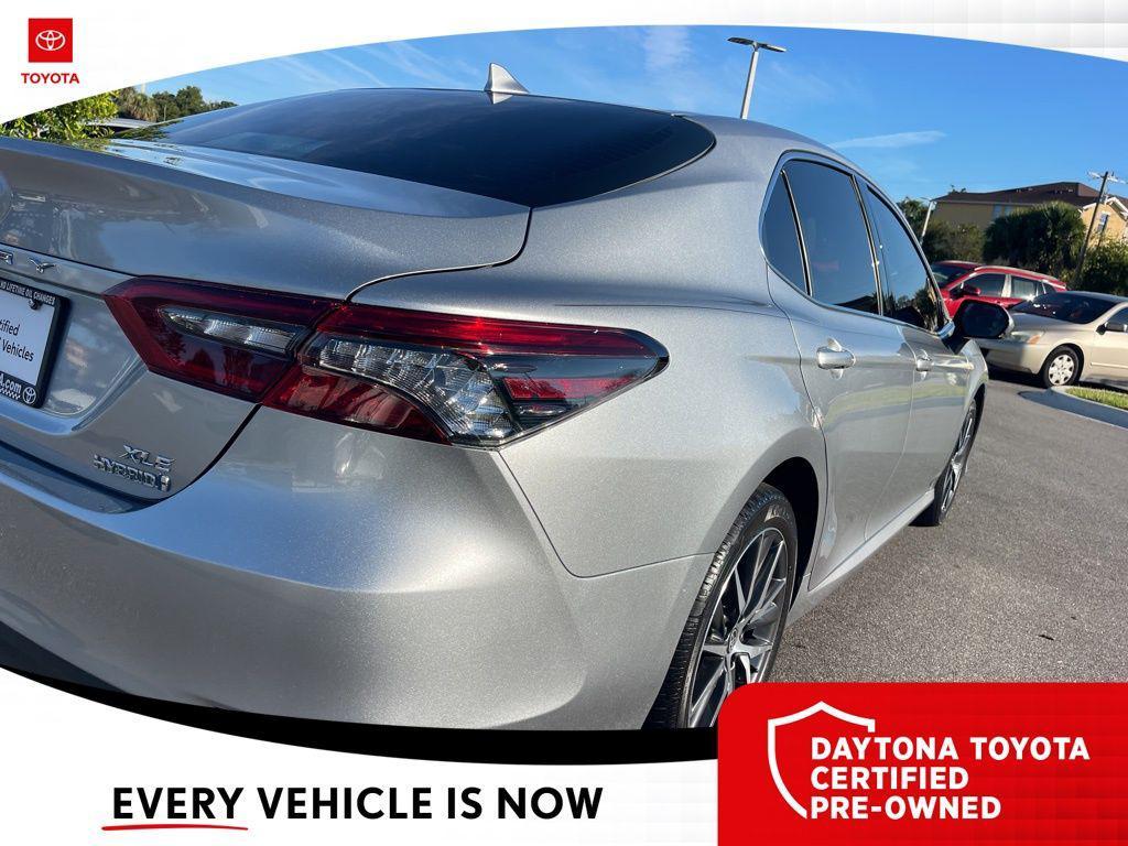 used 2022 Toyota Camry Hybrid car, priced at $27,500