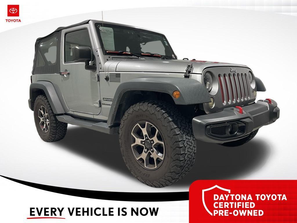 used 2015 Jeep Wrangler car, priced at $16,000
