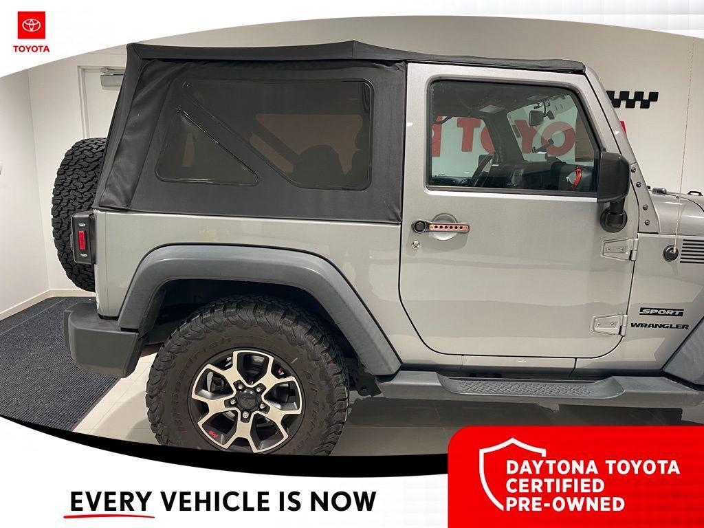used 2015 Jeep Wrangler car, priced at $16,000