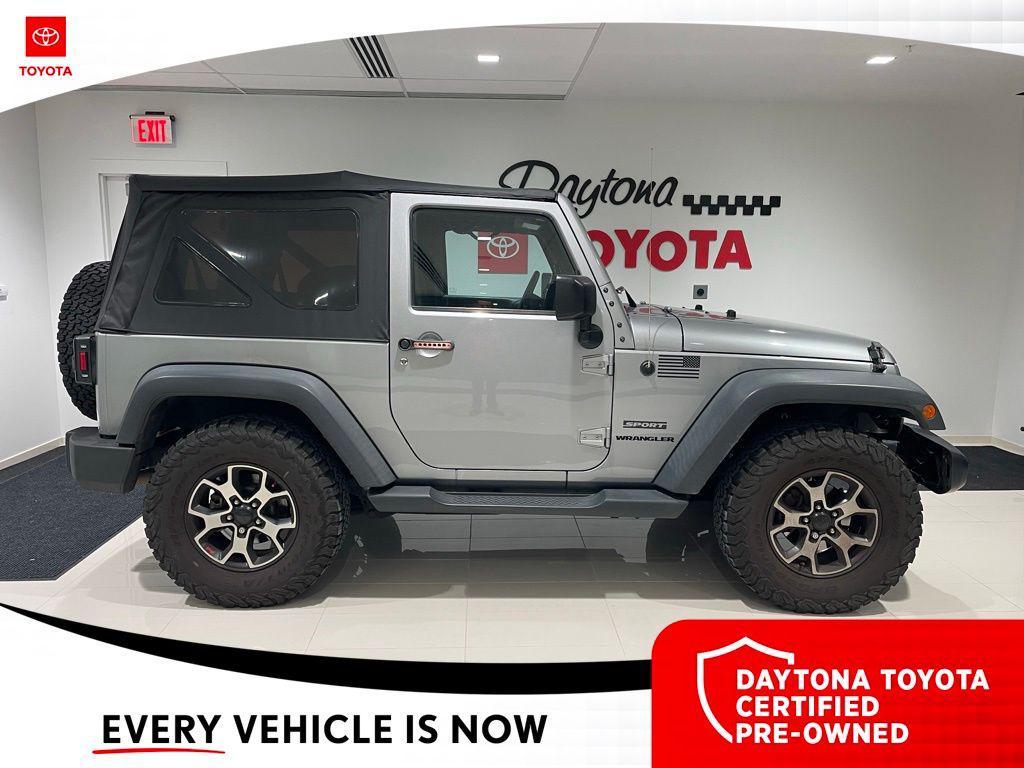 used 2015 Jeep Wrangler car, priced at $16,000