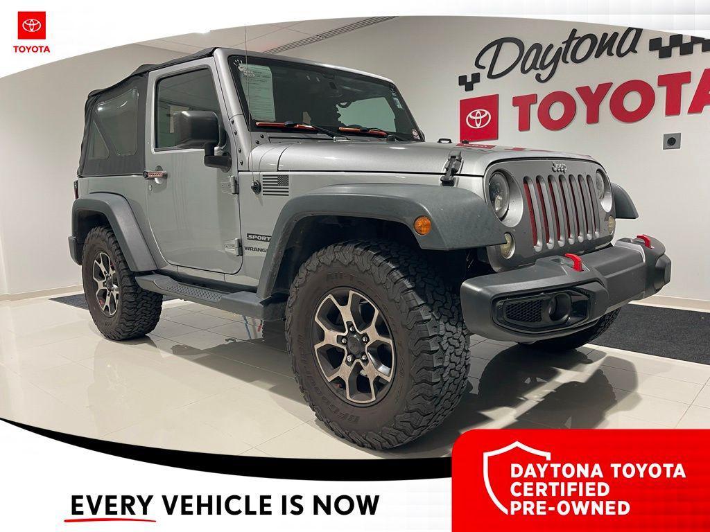 used 2015 Jeep Wrangler car, priced at $16,000