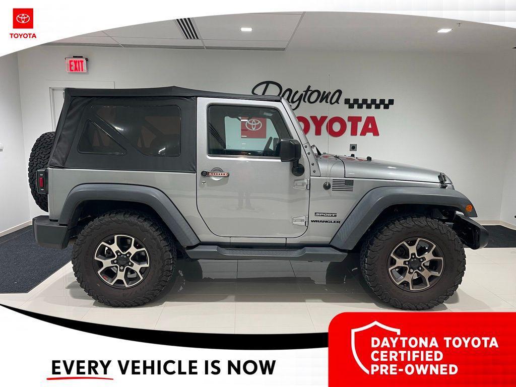 used 2015 Jeep Wrangler car, priced at $16,000