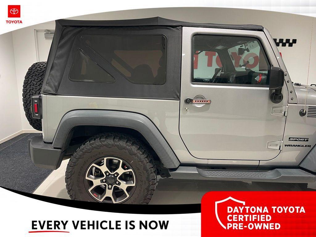 used 2015 Jeep Wrangler car, priced at $16,000