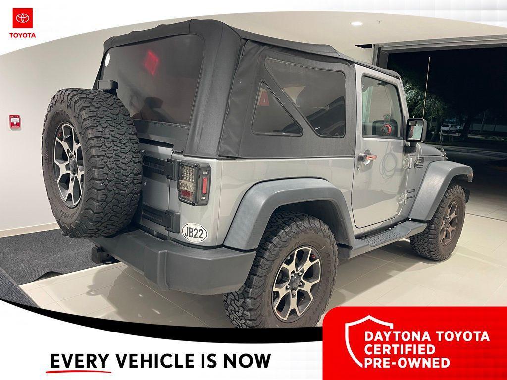used 2015 Jeep Wrangler car, priced at $16,000