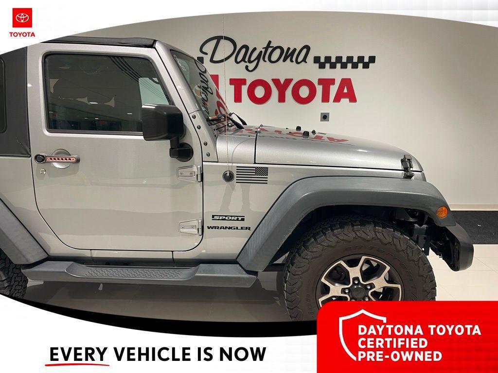 used 2015 Jeep Wrangler car, priced at $16,000