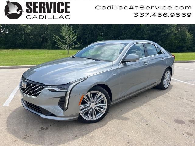 new 2025 Cadillac CT4 car, priced at $46,635