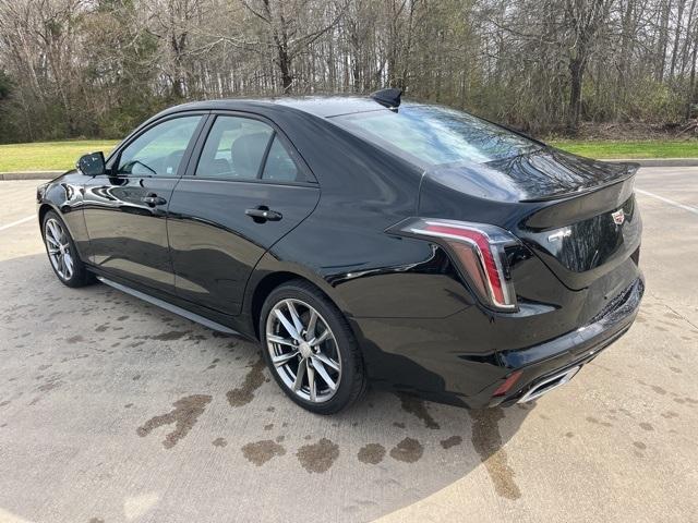 new 2025 Cadillac CT4 car, priced at $48,610