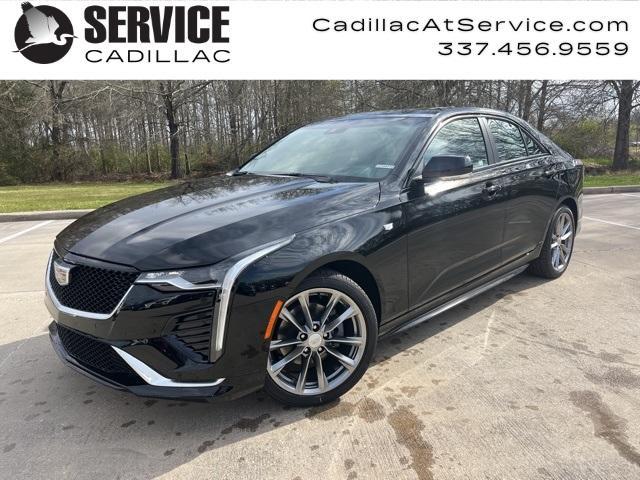 new 2025 Cadillac CT4 car, priced at $48,610
