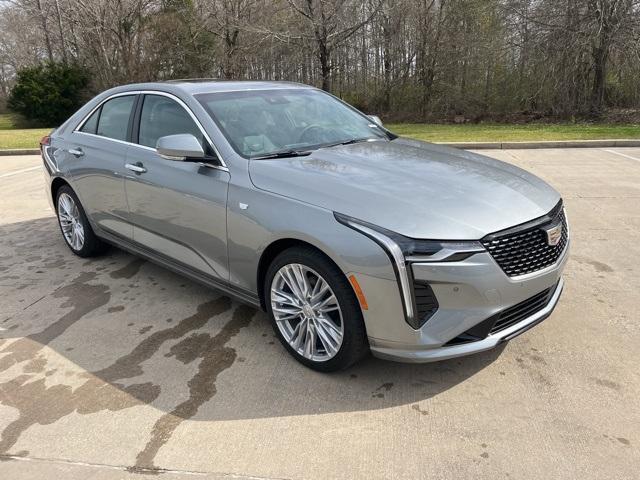 new 2025 Cadillac CT4 car, priced at $43,535