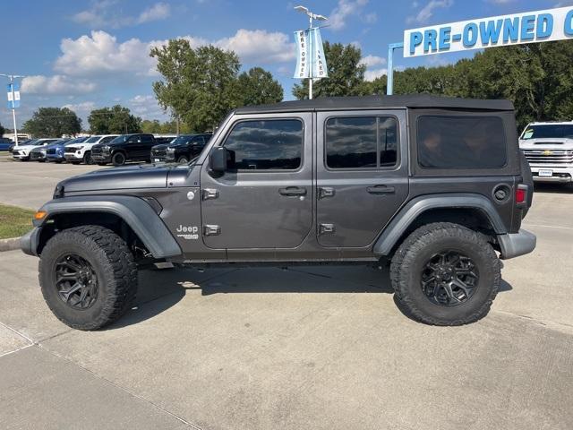 used 2018 Jeep Wrangler Unlimited car, priced at $24,990
