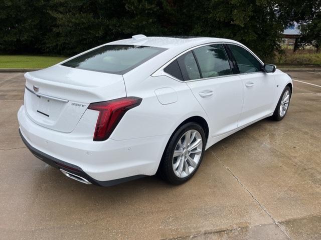 new 2025 Cadillac CT5 car, priced at $50,810