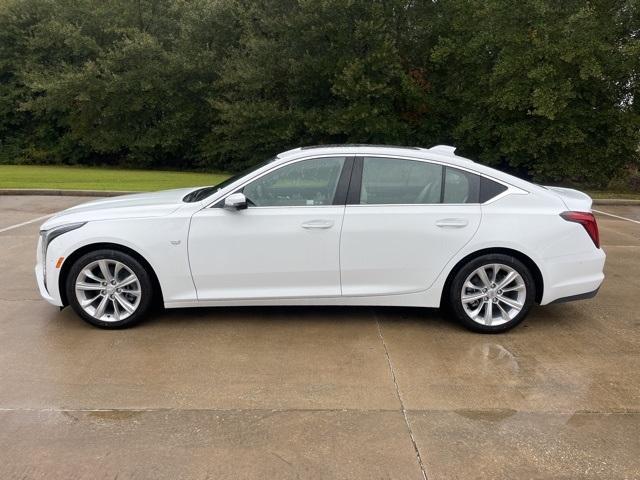 new 2025 Cadillac CT5 car, priced at $50,810