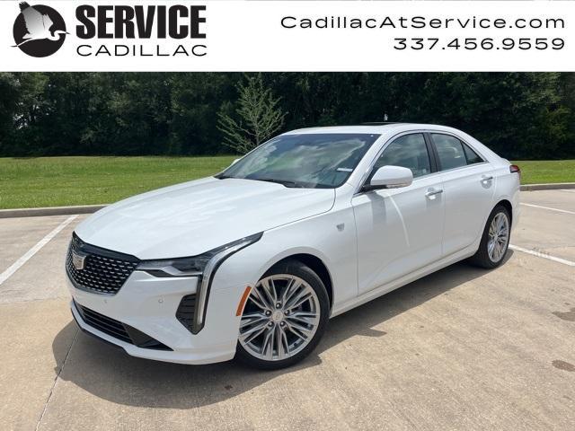 new 2025 Cadillac CT4 car, priced at $43,010