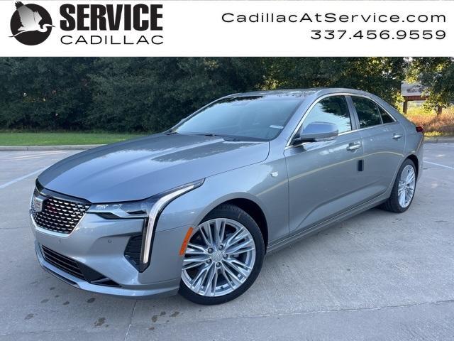 new 2025 Cadillac CT4 car, priced at $49,035