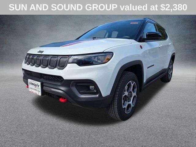 used 2022 Jeep Compass car, priced at $25,548