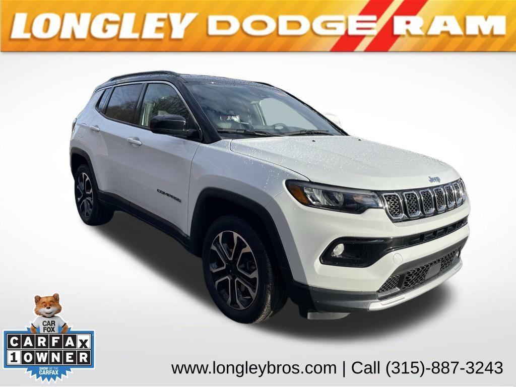 used 2023 Jeep Compass car, priced at $28,155