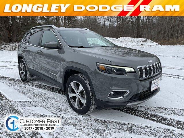 used 2021 Jeep Cherokee car, priced at $24,825