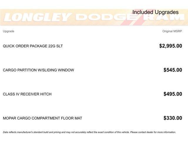 new 2025 Ram ProMaster 1500 car, priced at $51,734