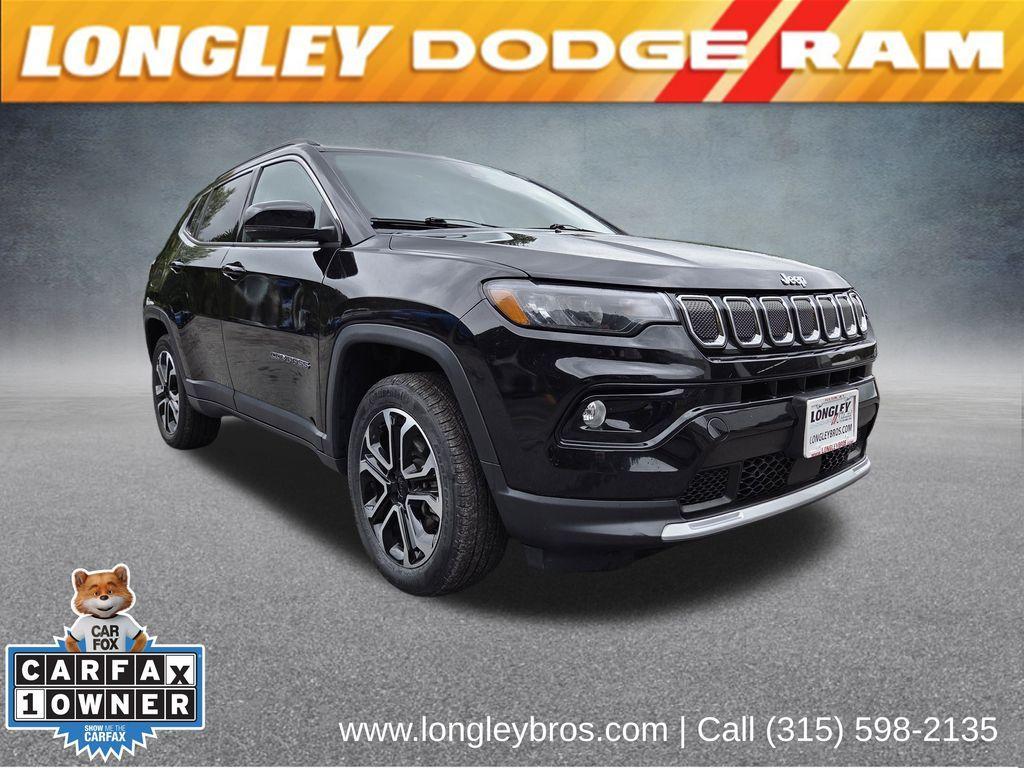 used 2022 Jeep Compass car, priced at $24,230
