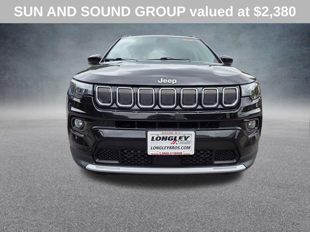 used 2022 Jeep Compass car, priced at $24,230