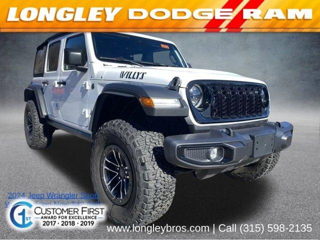 used 2024 Jeep Wrangler car, priced at $42,998