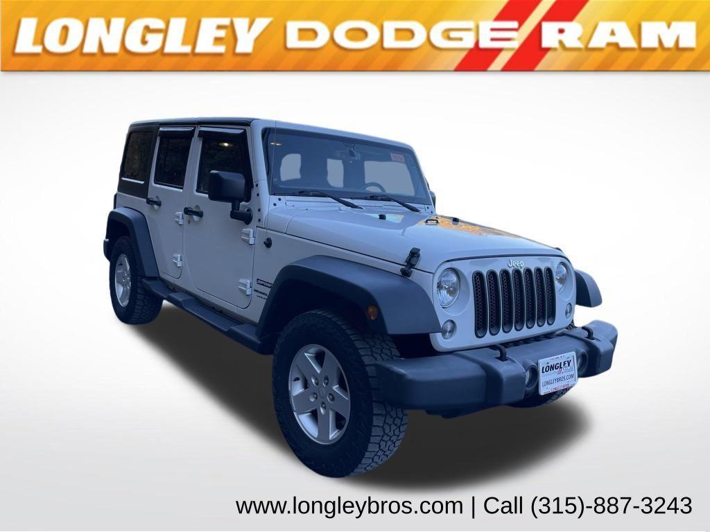 used 2018 Jeep Wrangler JK Unlimited car, priced at $22,395