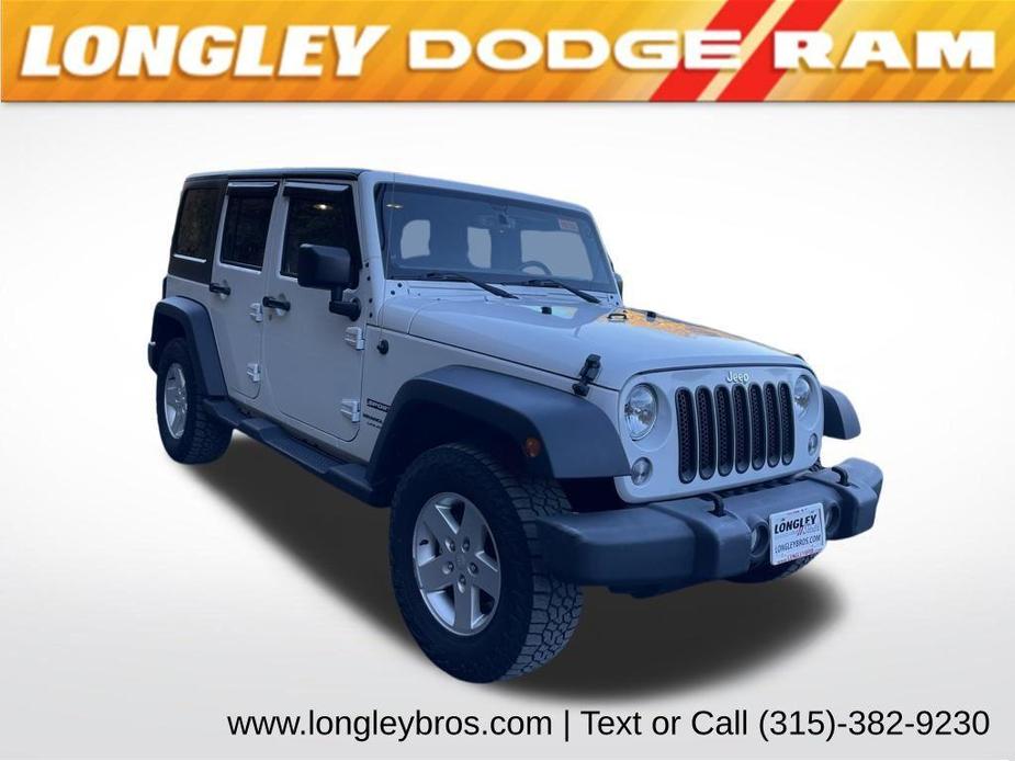 used 2018 Jeep Wrangler JK Unlimited car, priced at $22,395