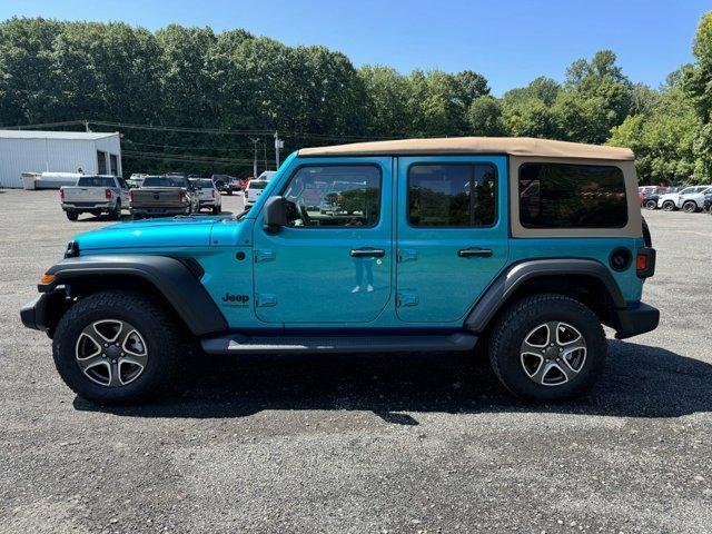 used 2020 Jeep Wrangler Unlimited car, priced at $29,393