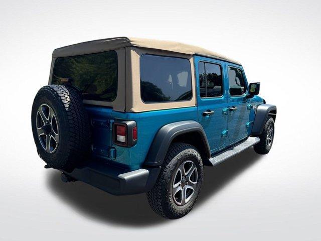 used 2020 Jeep Wrangler Unlimited car, priced at $28,277