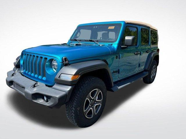 used 2020 Jeep Wrangler Unlimited car, priced at $28,277