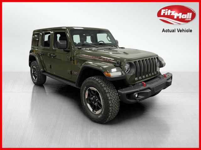 used 2021 Jeep Wrangler Unlimited car, priced at $41,194