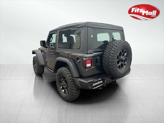 new 2025 Jeep Wrangler car, priced at $39,585