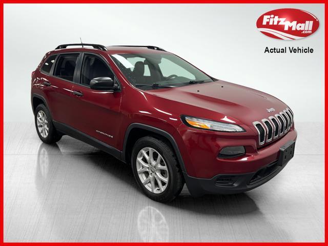 used 2017 Jeep Cherokee car, priced at $15,294